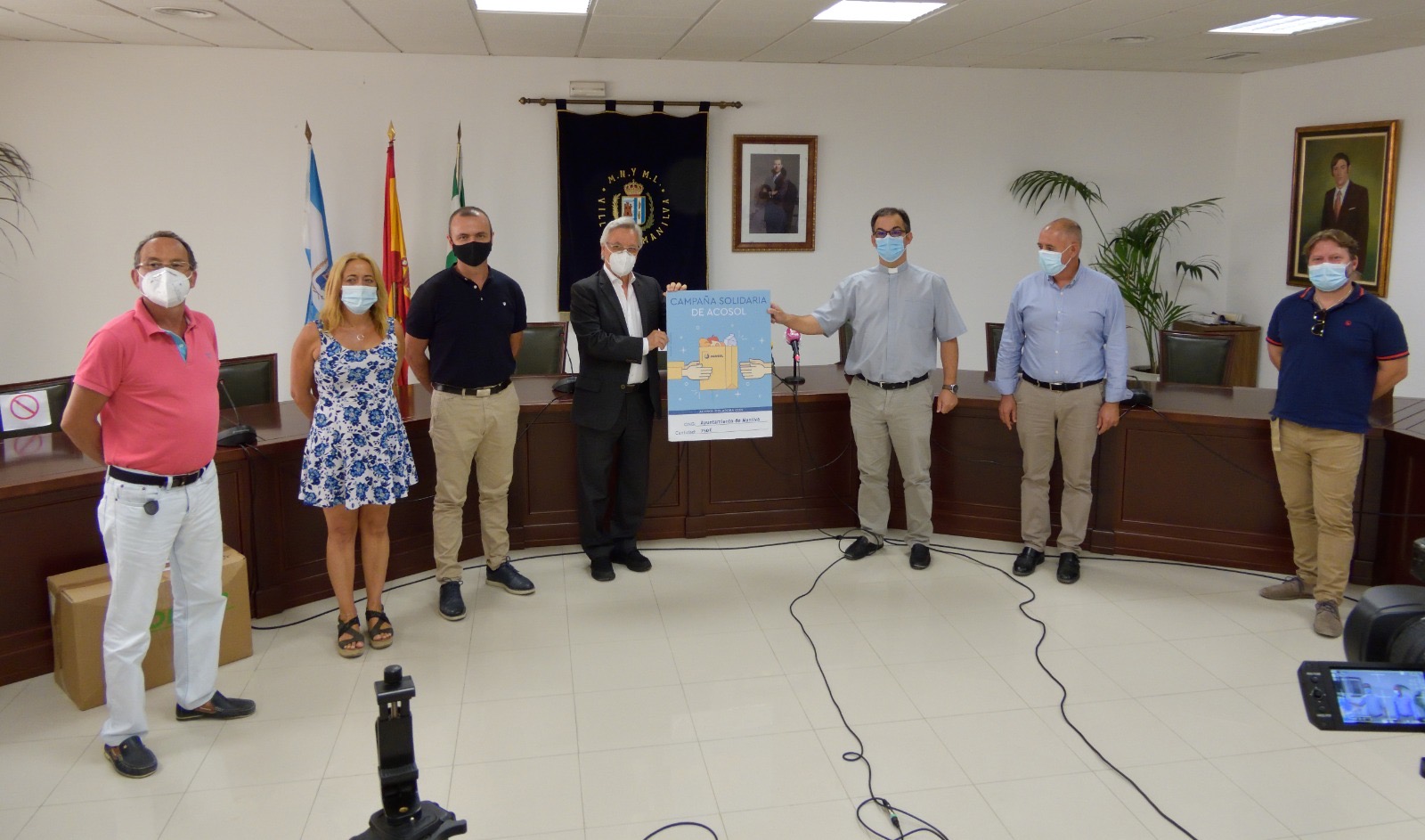 La Campaña Solidaria que Acosol ha realizado durante las últimas semanas llega a Manilva