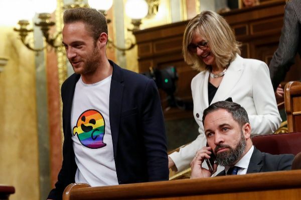 Arnau Ramírez denuncia los comentarios LGTBIQ+fóbicos de Vox durante su intervención en el Congreso