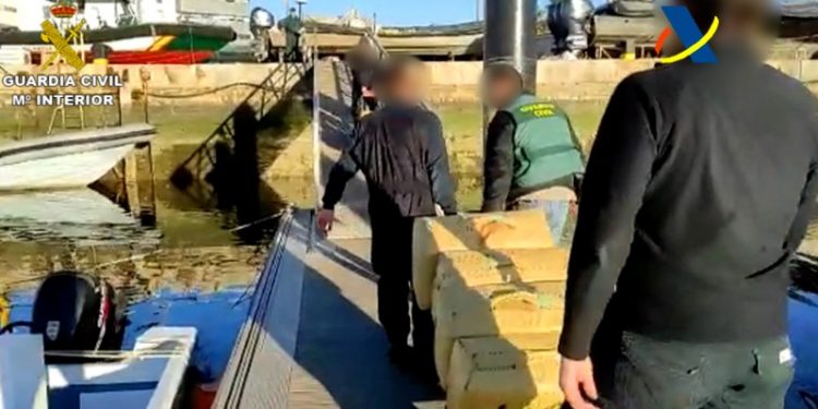 Operación de la Guardia Civil contra el tráfico de drogas