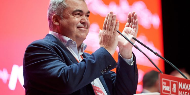 Santos Cerdán, secretario de Organización del PSOE