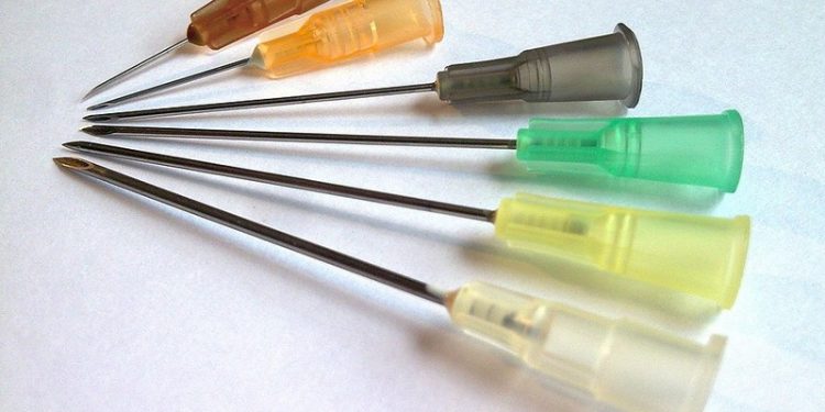 agujas hipodermicas doping