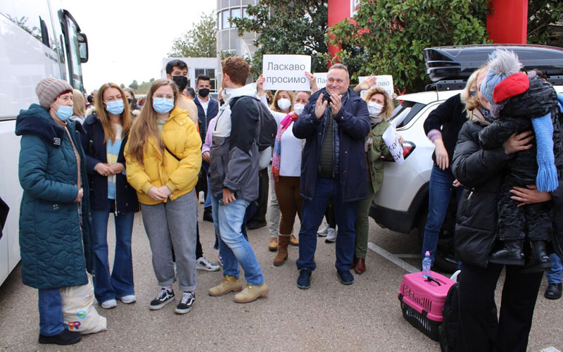 refugiados ucrania loja