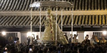 La Hermandad Matriz de Almonte «se pondrá a trabajar» para «conocer cuál ha sido el factor que ha determinado» la rotura de las andas