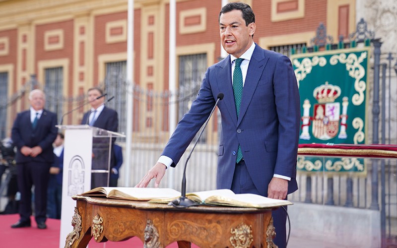 Moreno, a pie de calle, promete una presidencia «abierta»