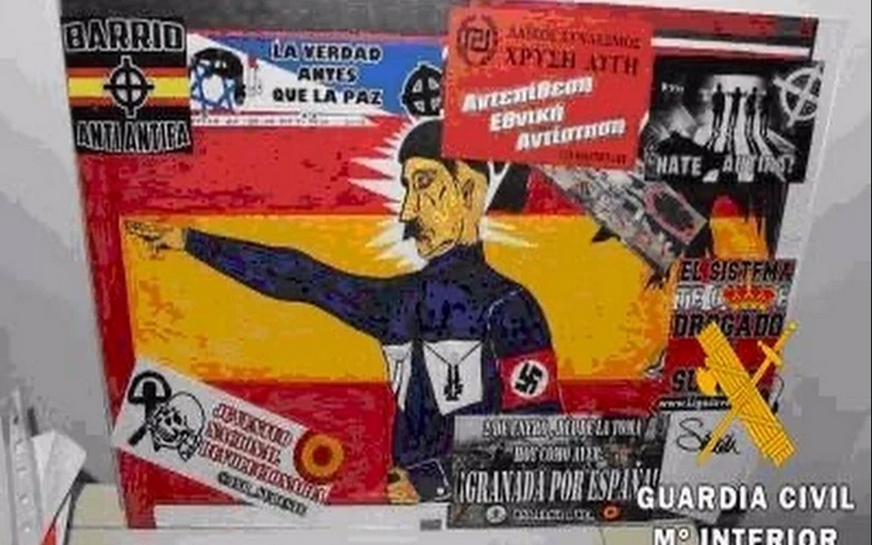 Cartelería Nazi Antas Almería