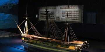 Maqueta Fragata Nuestra Señora Mercedes Museo