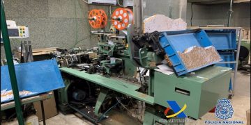 Maquinaria Tabaco Contrabando Málaga