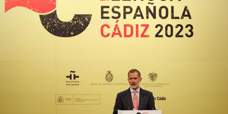 Los Reyes inauguran el IX Congreso Internacional de la Lengua Española que se celebra en Cádiz