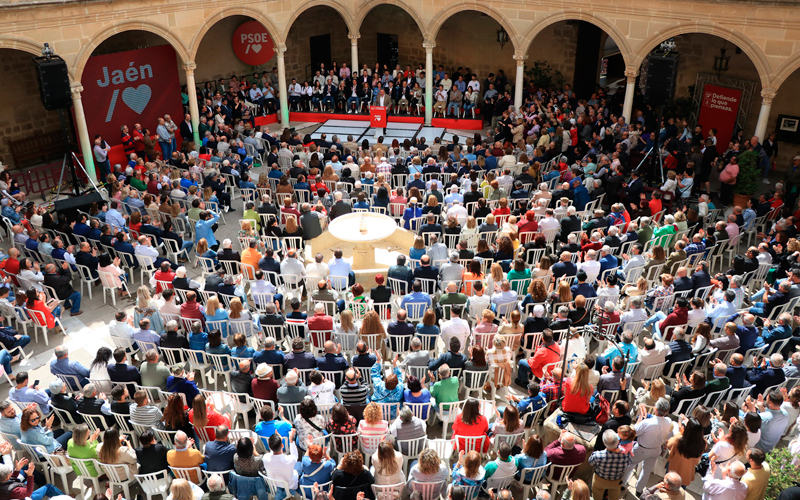 Jornada mundo rural psoe úbeda jaén pedro sánchez