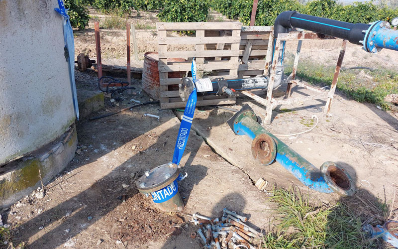 La CHG cierra 3 de los 15 pozos denunciados en la Vega del Guadalquivir en Sevilla
