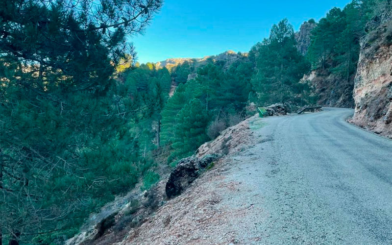 camino forestal las villas jaen