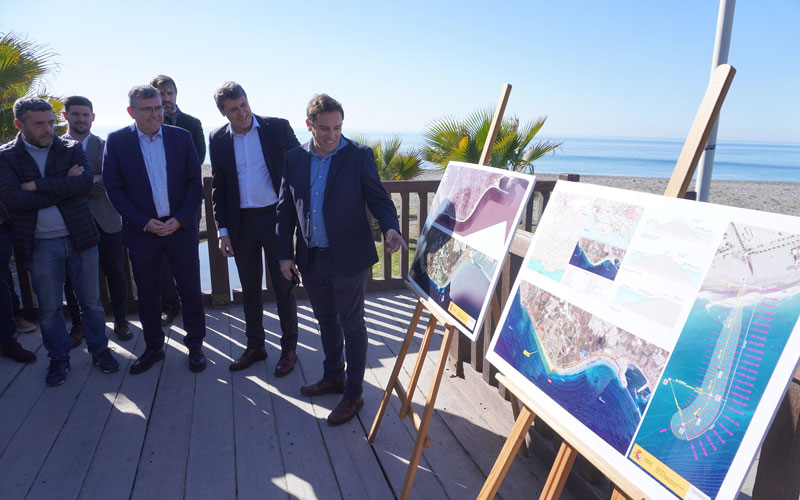 Avance en los proyectos hídricos y de regeneración de costas en el litoral