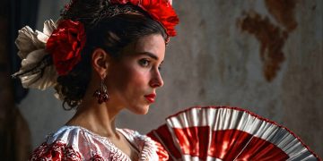 El traje de flamenca, protagonista de la Feria de Abril