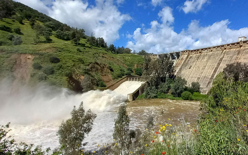 Embalse Agua Lluvias Sequía