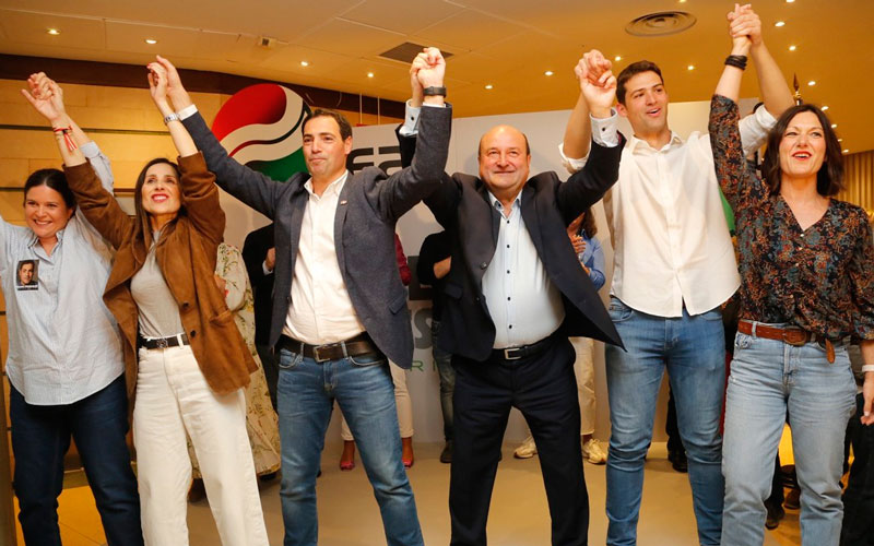 PNV gana las elecciones vascas y reeditaría un Gobierno con el PSE