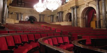 Hemiciclo Parlamento Cataluña