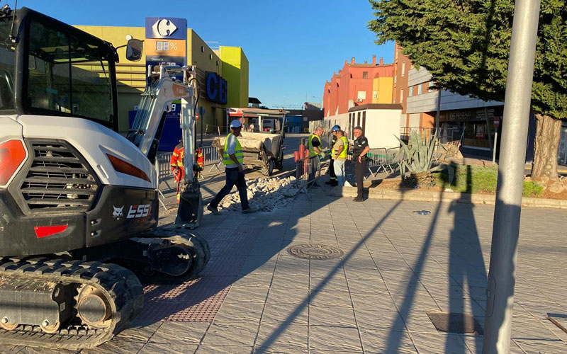 Una fuga de gas provoca el sobresalto en la ciudadanía de Úbeda