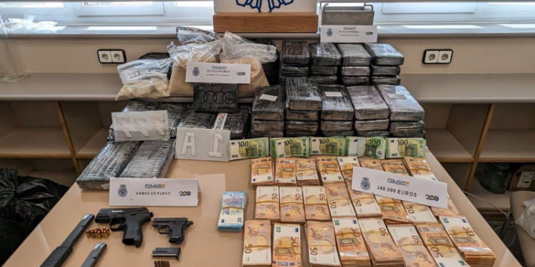 Desarticulada una red de tráfico de cocaína que la introducía en cajas de fruta en Málaga