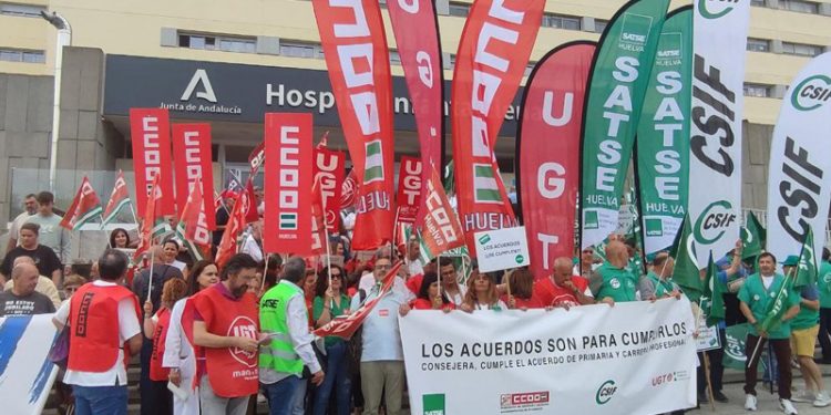 Los sindicatos advierten que impulsarán nuevas movilizaciones en el ámbito sanitario