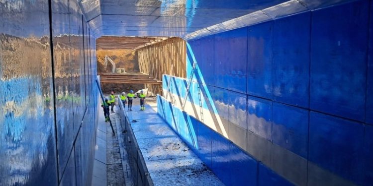 La CHG finaliza el tramo del colector Emisario Puerto y Las Razas vuelve a la normalidad