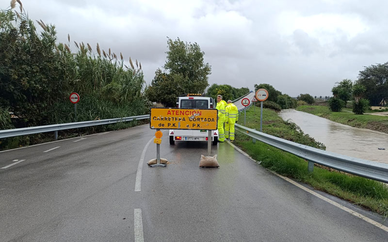 Aviso rojo por lluvias en la campiña de Cádiz