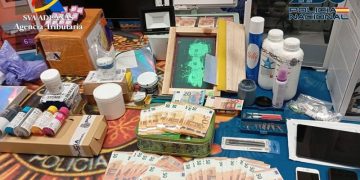 Desmantelada en Jaén y Barcelona una de las mayores redes nacionales de venta de billetes falsos