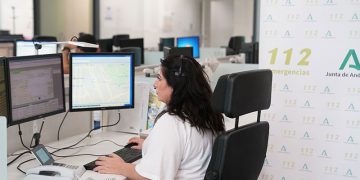 Incendio en Lucena del Puerto con un centenar de chabolas afectadas