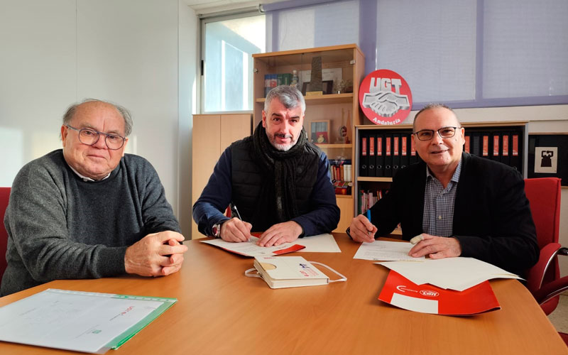 Acuerdo entre UGT y ACAUCE para difundir los derechos de la ciudadanía