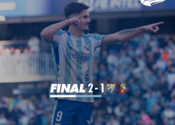 Victoria del Málaga con doblete de Chupete