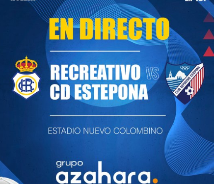 Partido del recreativo de Huelva-Estepona este domingo