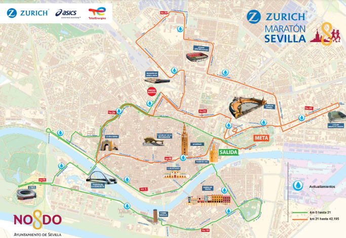 Maratón en Sevilla el próximo 15 de febrero